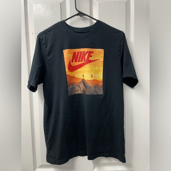 Nike Other - Vintage Nike Air - NSW Graphic Air Photo Black T-Shirt Short Sleeve Size M EUC